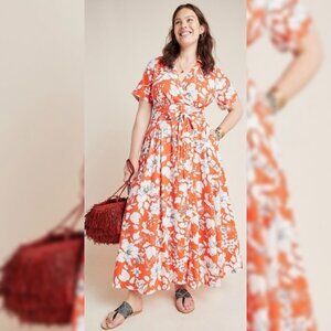 Anthropologie Maeve Janae Maxi Dress - Size 10P